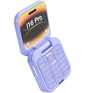 2G Unlocked Flip Phone for Seniors, Dual SIM Flip Cell Phone with Dual Screen, Large Buttons, LED...