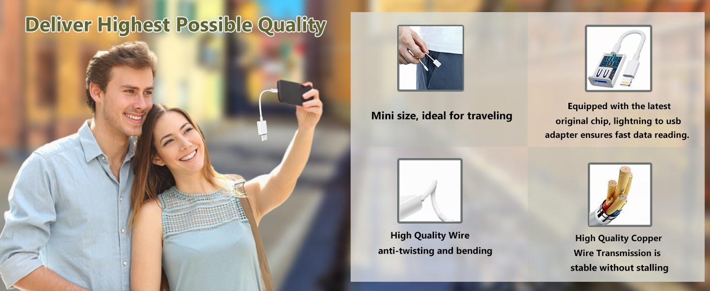 Lightning to USB Adapter