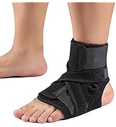 GOTOTOP Ankle Brace,Daytime Splint with Heel Strap That Fits in Shoe for Peroneal Tendonitis Supp...