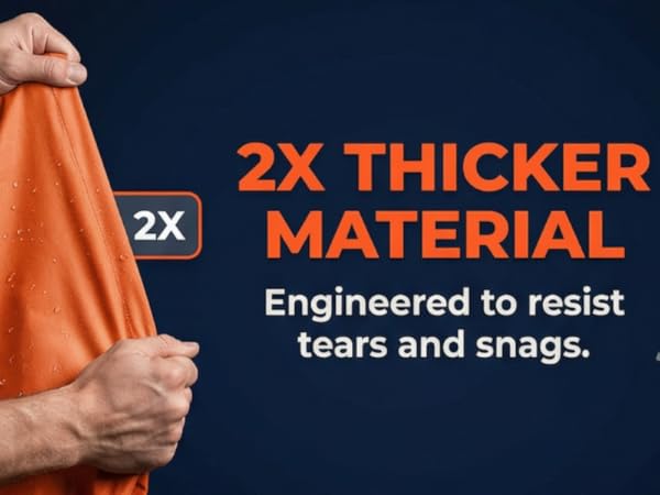 2x thicker material
