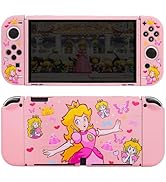 TIKOdirect Dockable Case Compatible with Switch OLED 2021, Cute Protective Soft Cover Full Protec...