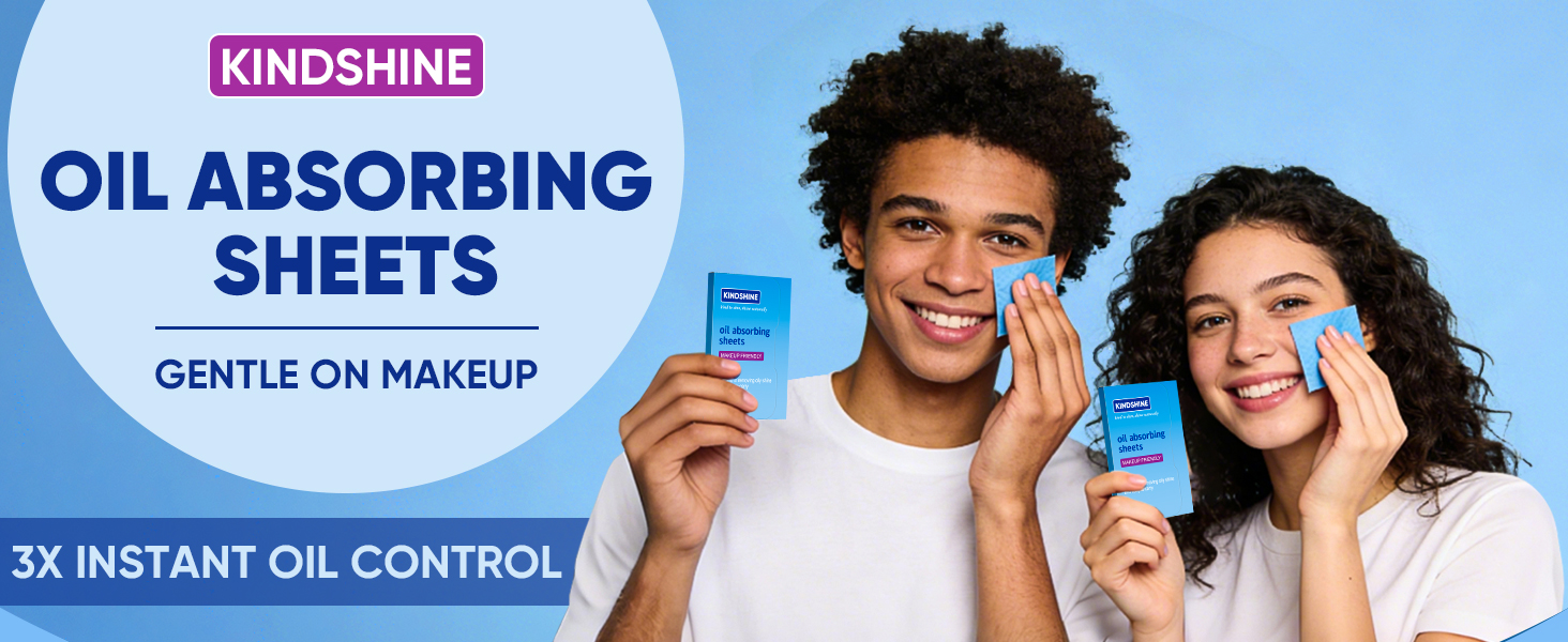 KINDSHINE OIL ABSORBING SHEETS