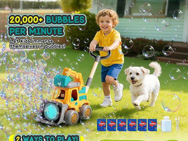 bubble lawn mower