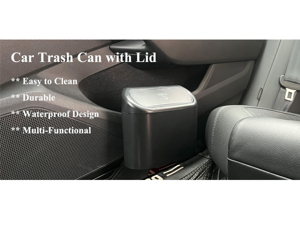 car trash can
