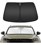ARISMOTOR Windshield Sun Shade for Mazda CX-50 2023-2025, Custom Fit Foldable Front Window Sunsha...