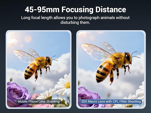 45mm-95mm Focusing Distance