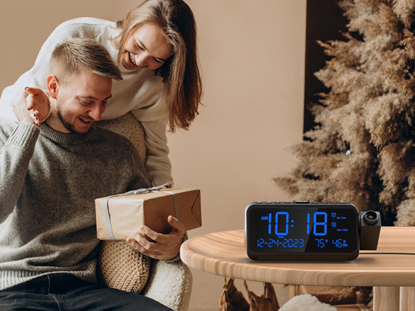 digital clock with date