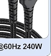 DisplayPort Cable 6Ft Pack of 2, Display Port DP 2.1 Cord (up to 2880P@60Hz, 2160P@240Hz, 1440P@3...