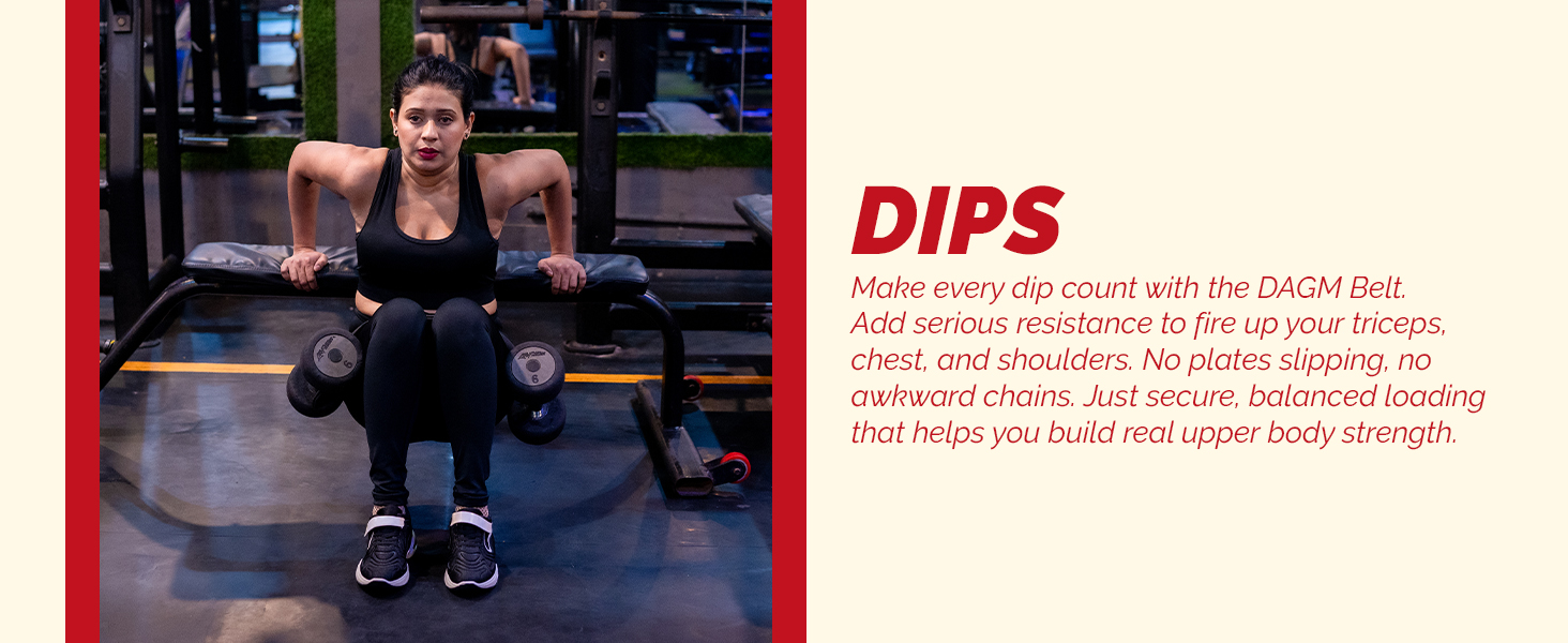 Dip inside Gym
