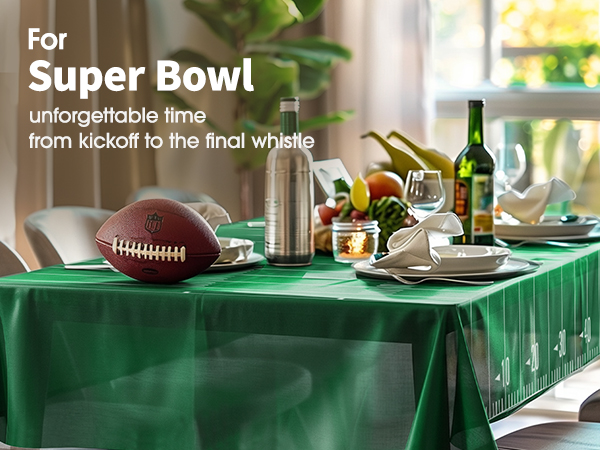 football party decorations