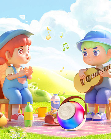 D25-Portable Karaoke Speaker for Kids-3