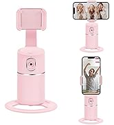 Mcbazel Auto Face Tracking Tripod, No App Required, Rechargeable Battery, 360° Rotation Phone Tra...