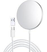 Mag Safe Charger for iPhone, Magnetic Wireless Charger Pad, 15W Fast Mag-Safe Charger, Compatible...