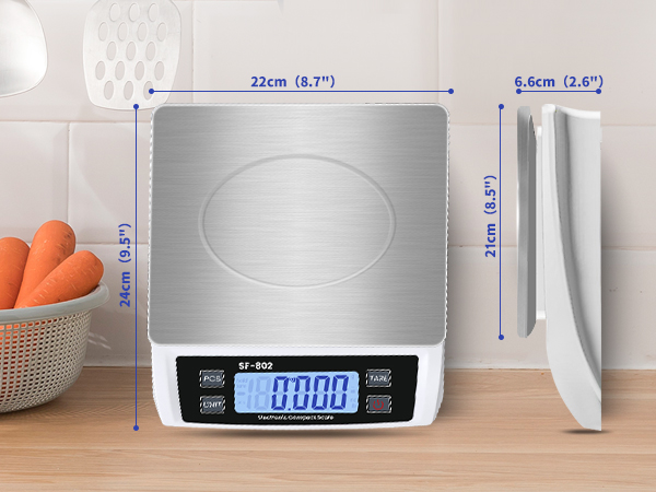 kitchen weight scale large