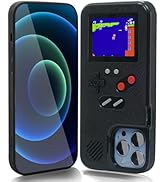 WeLohas Gameboy Case for iPhone 15 Only,Handheld Retro 168 Classic Games,Color Video Display Game...
