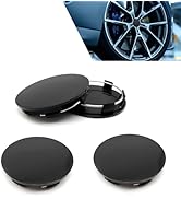 Ferianl 4 PCS Car Wheel Center Caps, 60MM/2.36In OD 56MM/2.2In ID, ABS Snap-in Vehicle Rim Hub Ca...