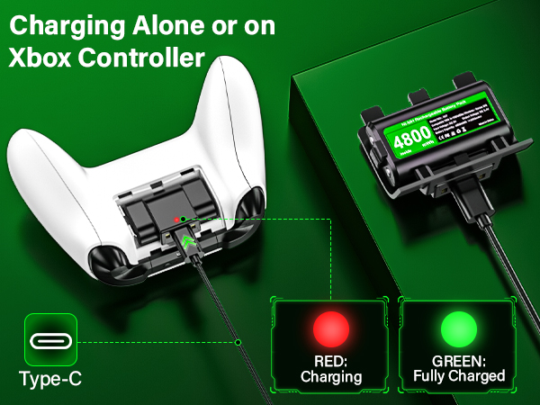 xbox battery pack rechargeable
