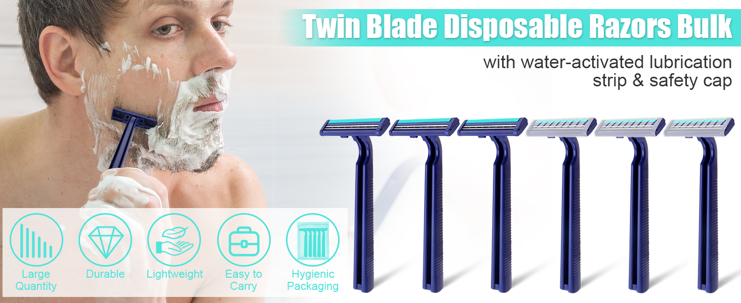 Disposable Razors Bulk for Men