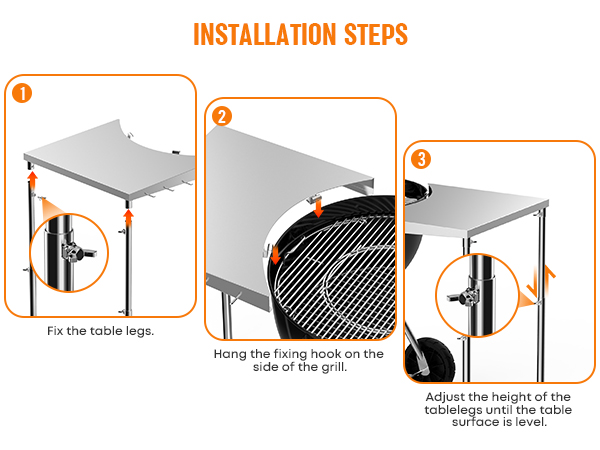 grill side table