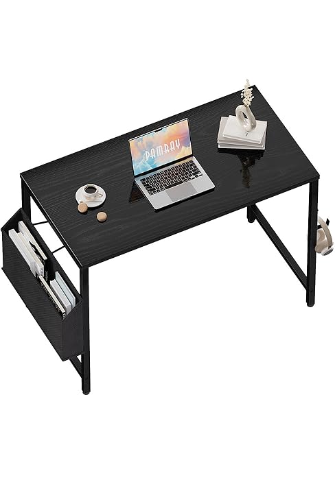 black desk