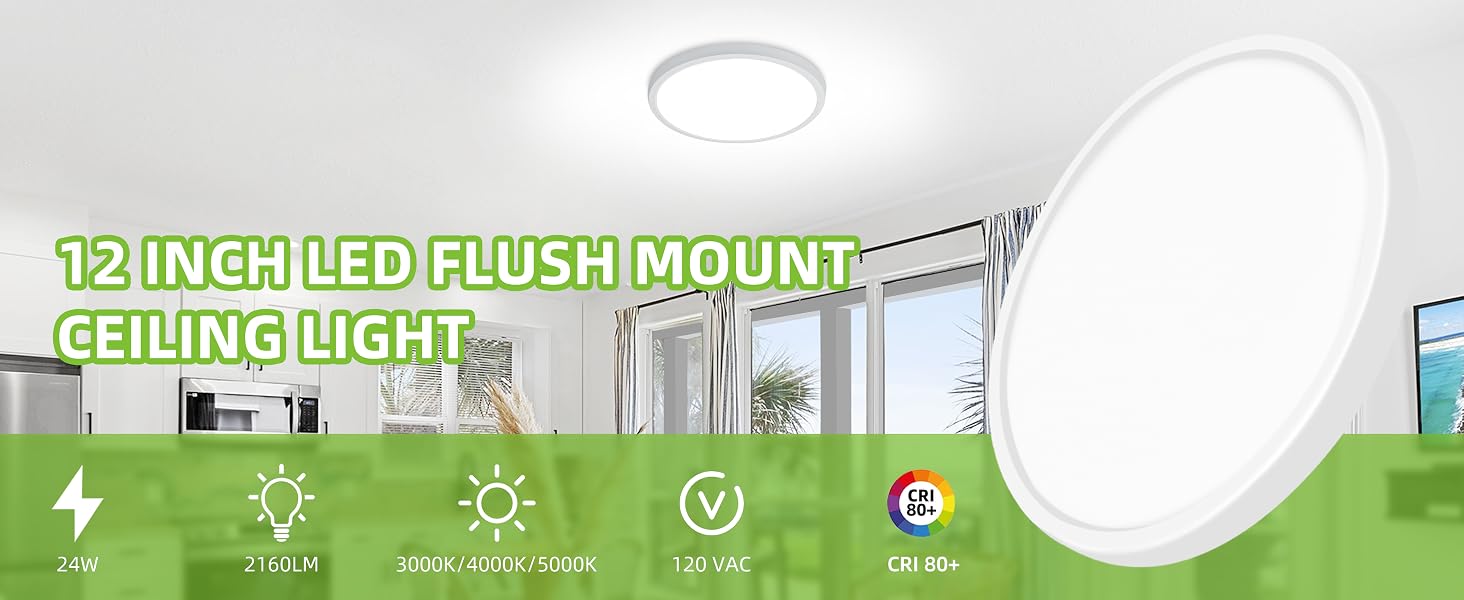 LED Round Flat Panel Light