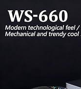 WS-660 Hypercar Bluetooth Replica Speaker with LED Starry-Sky Display, Portable with HD Sound, LE...