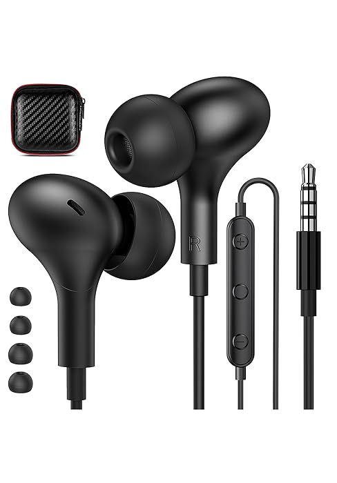 3.5mm wired earbuds