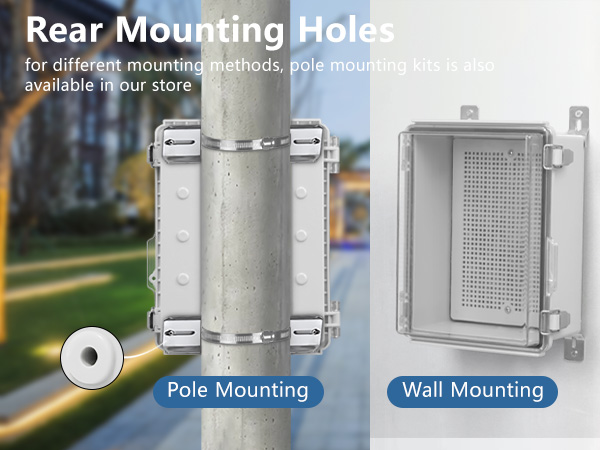 different mounting solutions