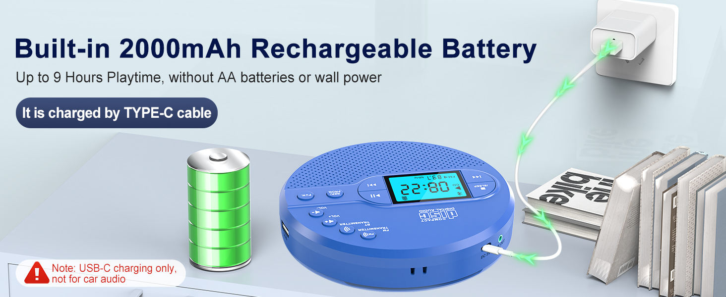 cd player portable bluetooth