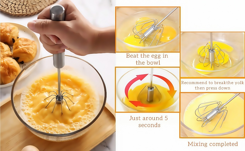 Stainless Steel Egg Whisk