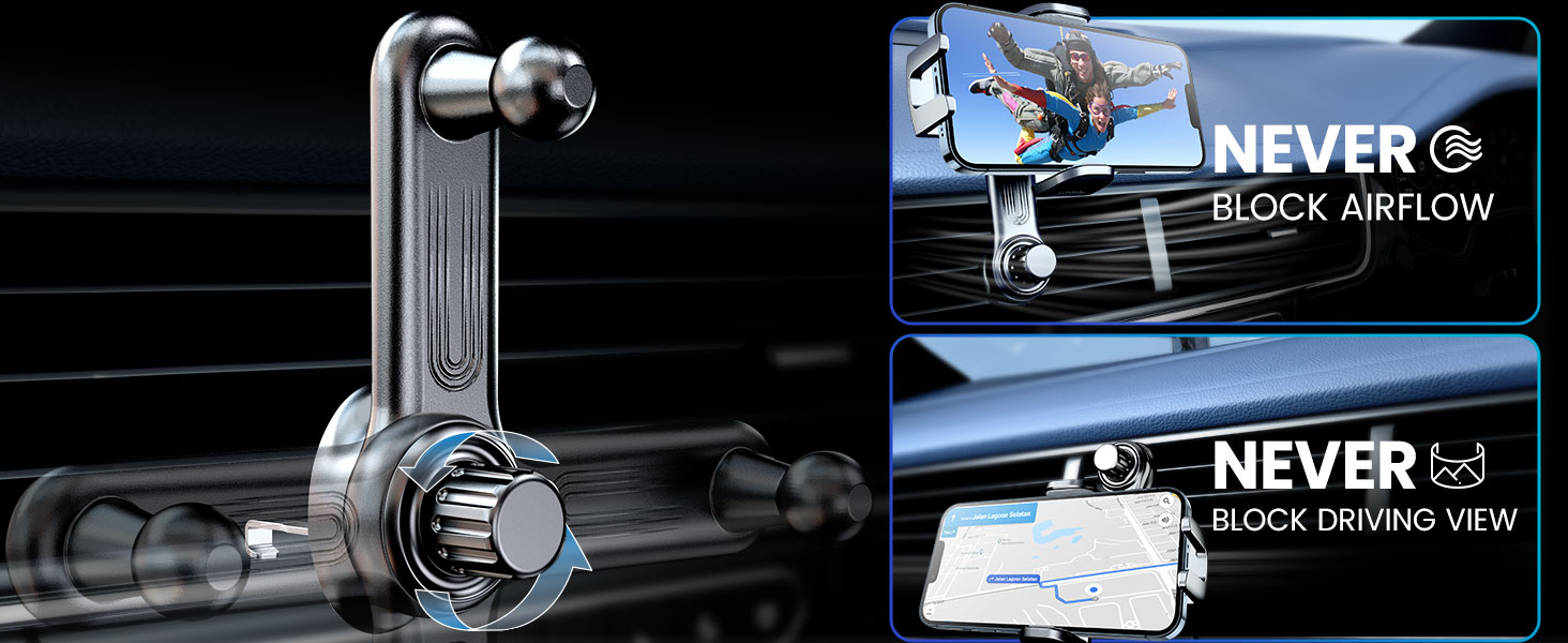 234 air vent phone mount