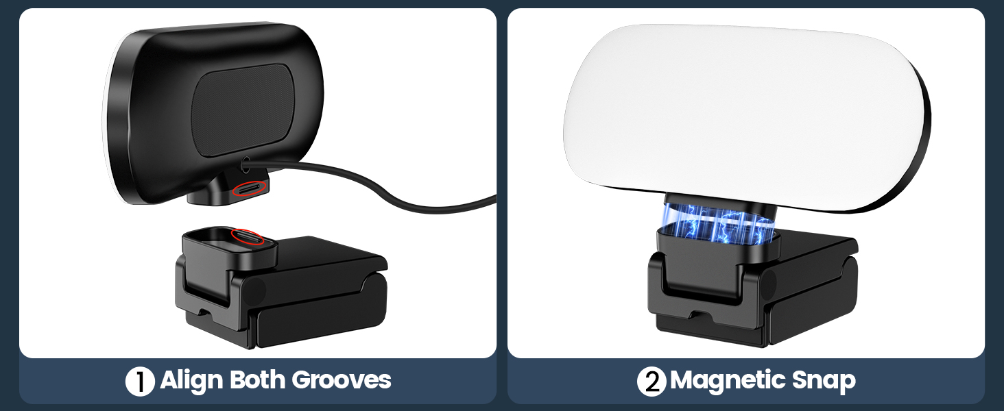 video conference light