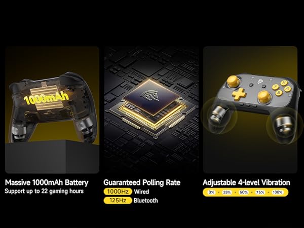 EasySMX S10 Lite switch 2controller 1000mah battery
