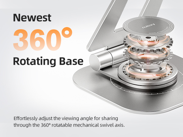 rotating phone stand for desk