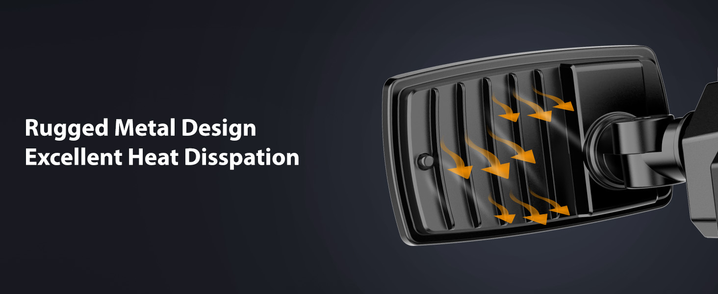 Excellent heat disspation