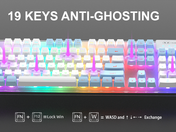 19 KEYS ANTI-GHOSTING