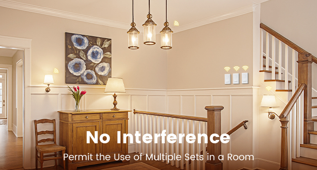 no interference wireless switch