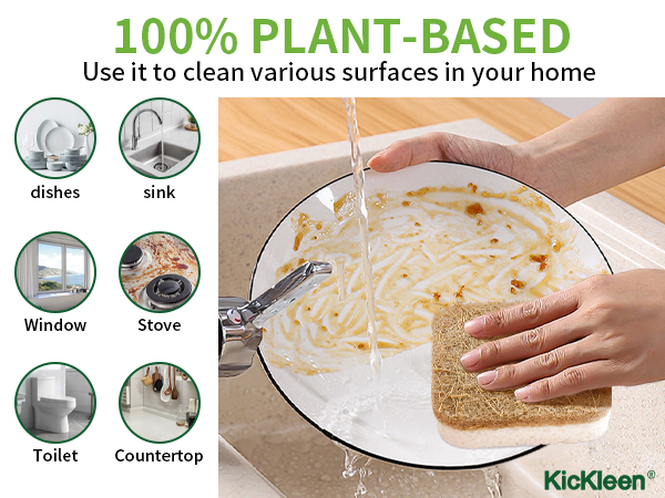 kitchen cleaning sponges