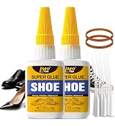 Shoe Glue Sole Repair, Heavy Duty Super Glue for Shoes Boot Sneakers Heels Waterproof, All Purpos...