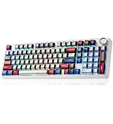 x Aula F99 Pro Mechanical Keyboard, Wireless Gaming Keyboards RGB Backlit Hot Swappable Custom Cr...
