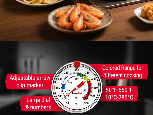 deep fryer thermometer for oil