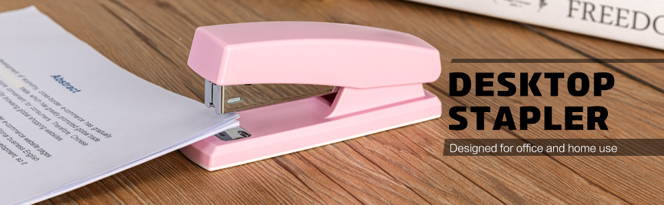 pink stapler 