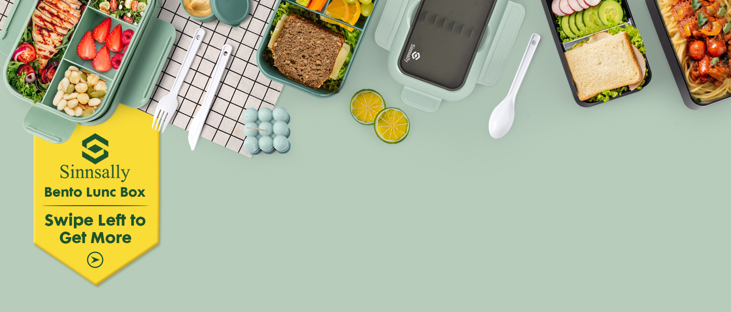 Bento Box Adult Lunch Box 