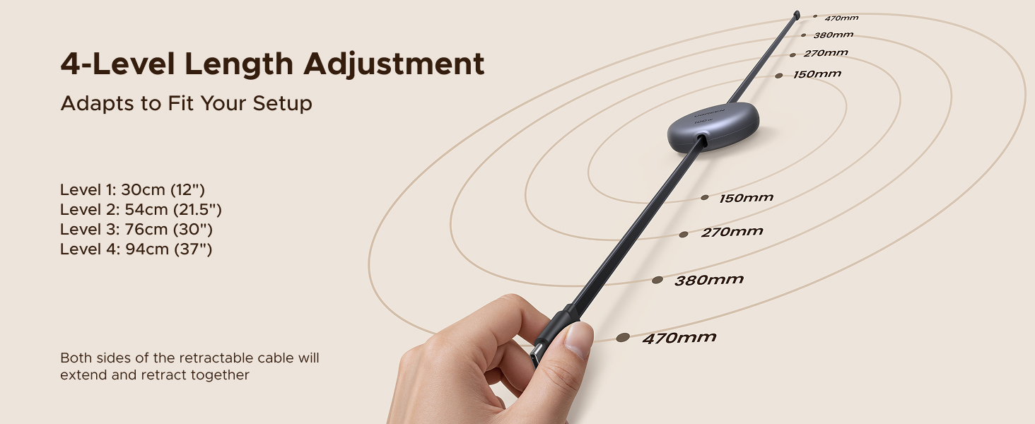 4-level length adjustment