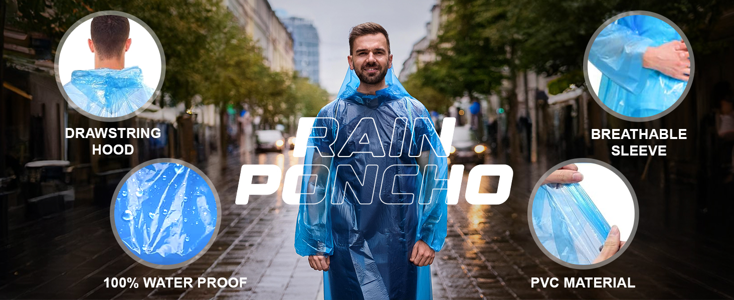 Rain Ponchos
