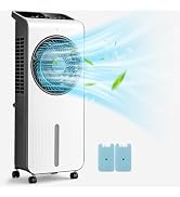 ARLIME Evaporative Air Cooler, 3-in-1 Portable Air Conditioner, AC Fan w/ 3 Modes, 24 Speeds Sett...