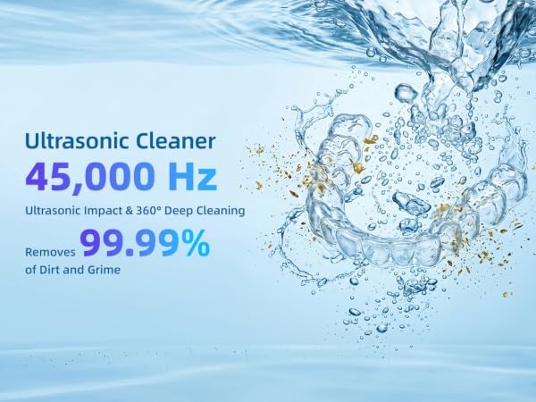 Ultrasonic Impact &amp;amp; 360° Deep Cleaning