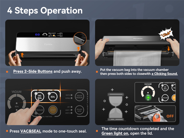 food vacuum sealling machine