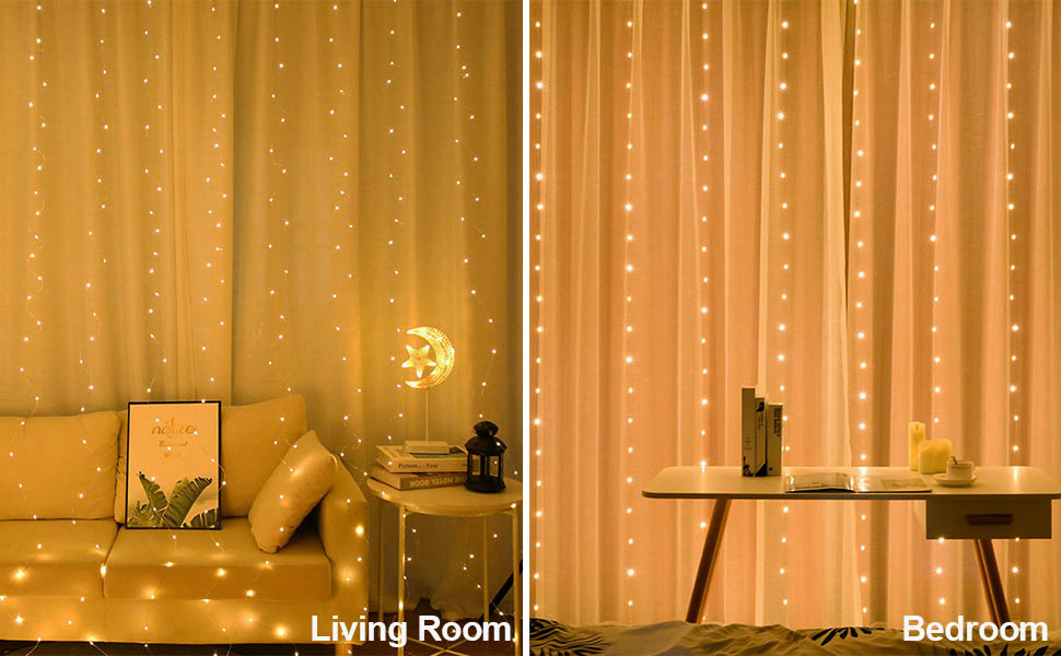 fairy curtain lights