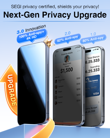 17 pro max privacy screen protector